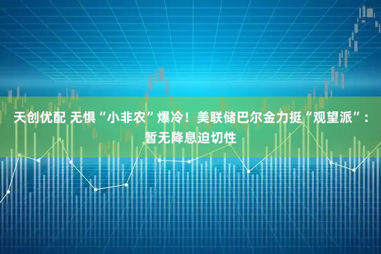 天创优配 无惧“小非农”爆冷！美联储巴尔金力挺“观望派”：暂无降息迫切性