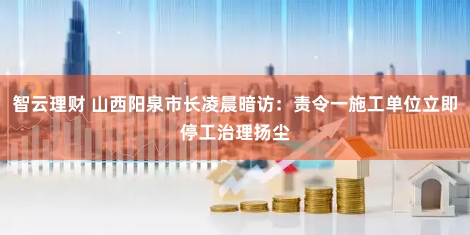 智云理财 山西阳泉市长凌晨暗访：责令一施工单位立即停工治理扬尘