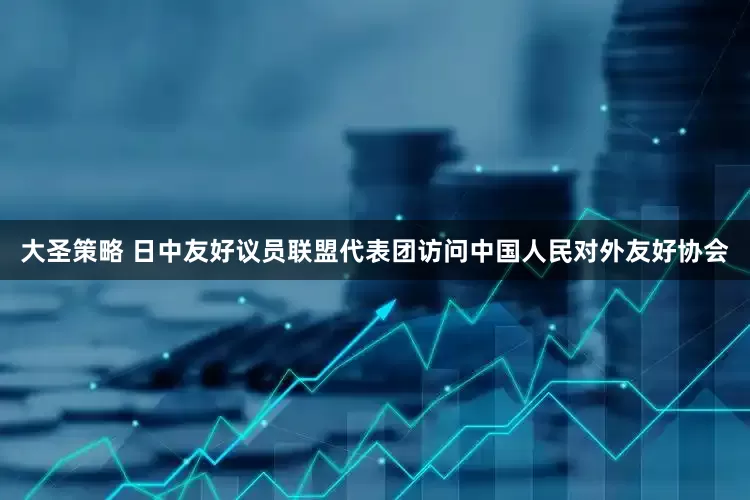 大圣策略 日中友好议员联盟代表团访问中国人民对外友好协会